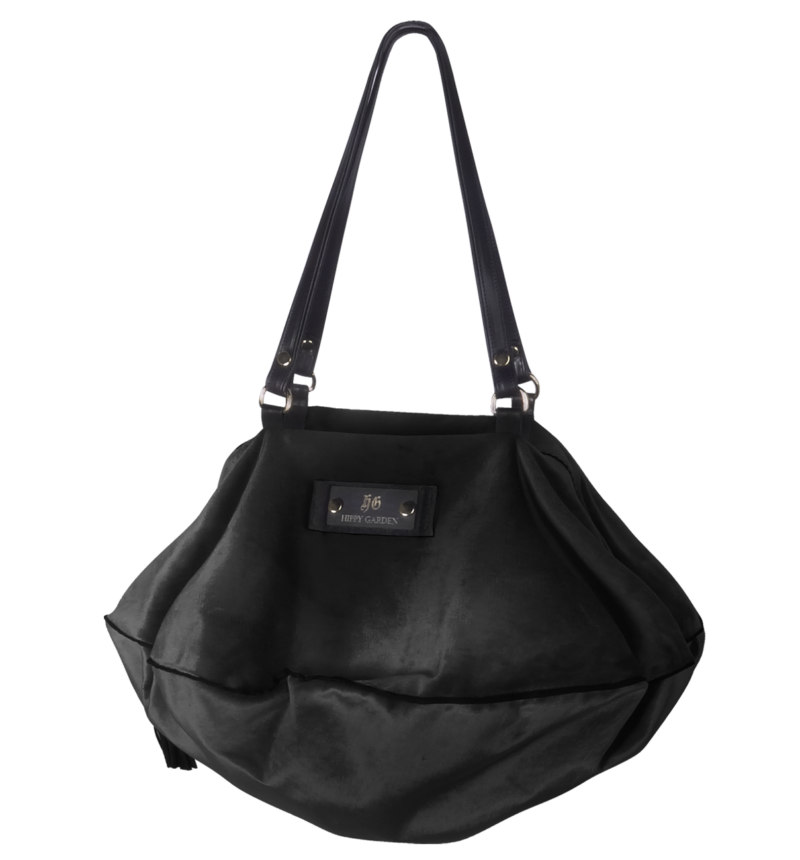 BLACK VELVET BAG