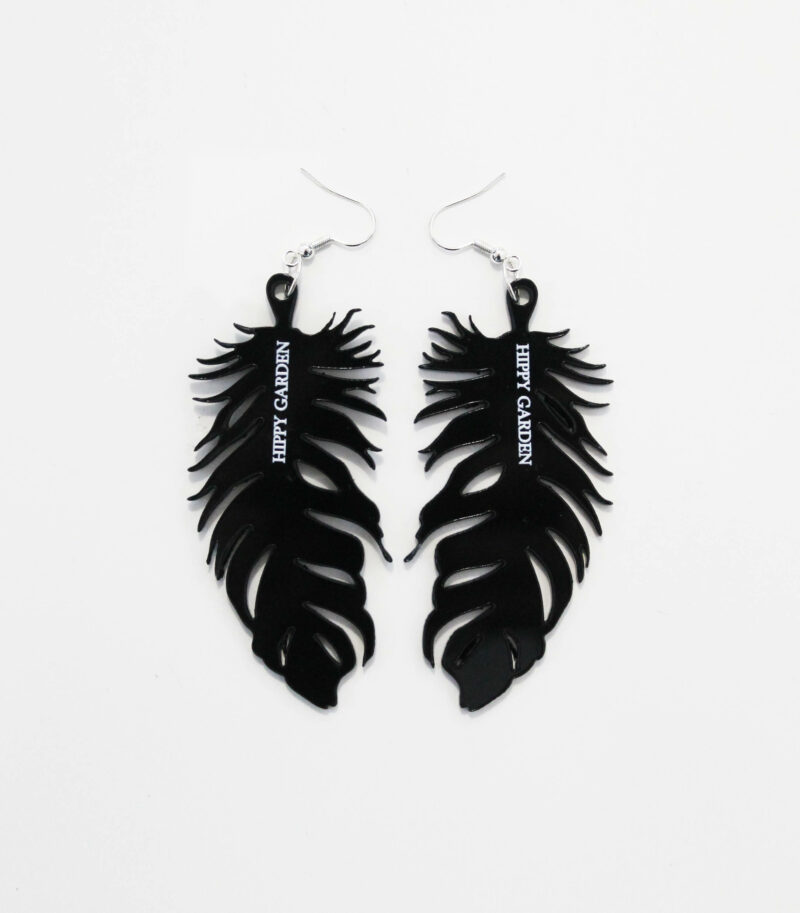 EARRINGS - FEATHER SHAPE