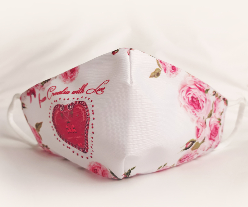 FACE MASK – FROM CROATIA WITH LOVE - WHITE